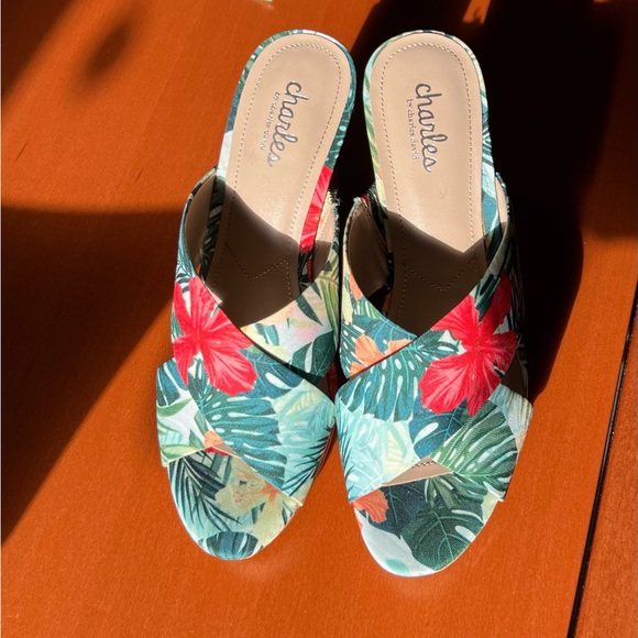 Charles David Cork Wedges - Picture 2 of 3